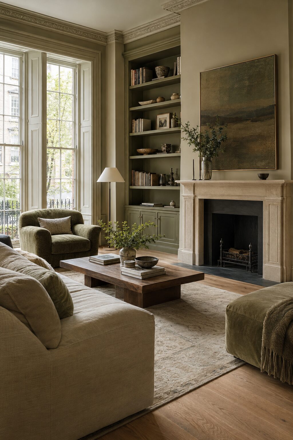 Townhouse living room